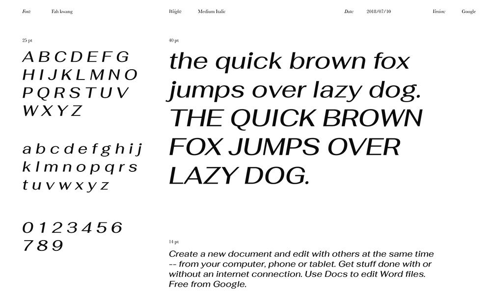 图片[3]-【Fahkwang】源自活字印刷时代的泰文复古展示字体 -95n95.com免费商用字体