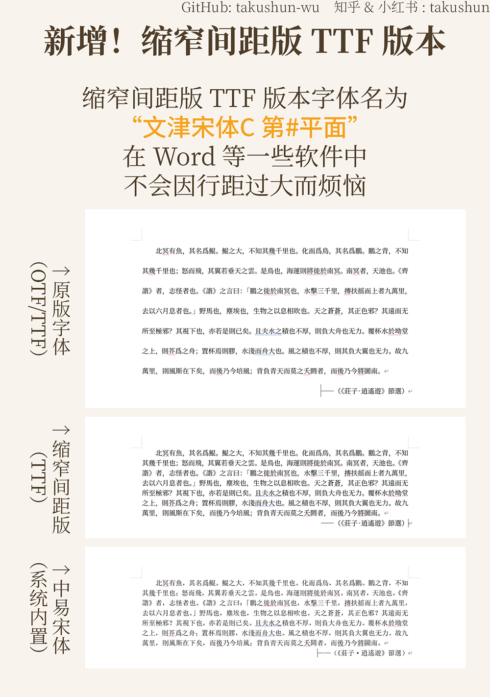 图片[9]-【文津宋体】可免费商用的大字符集宋体字库 -95n95.com免费商用字体