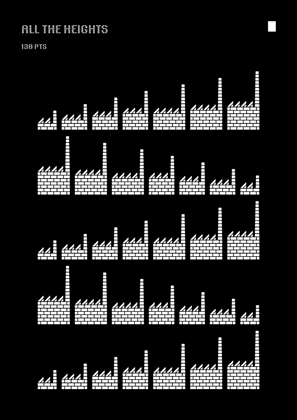 图片[5]-【Roubaix Industrielle】一种很像建筑砖块的英文创意字体-95n95.com免费商用字体