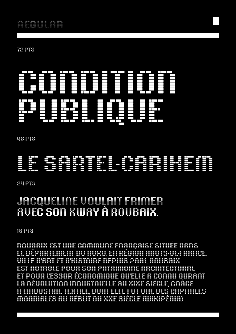 图片[3]-【Roubaix Industrielle】一种很像建筑砖块的英文创意字体-95n95.com免费商用字体