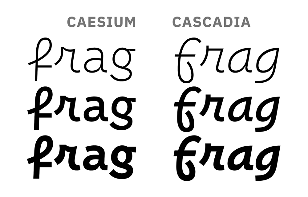 图片[4]-【Caesium】衍生于 Cascadia Code 的编程专用草书字体-95n95.com免费商用字体