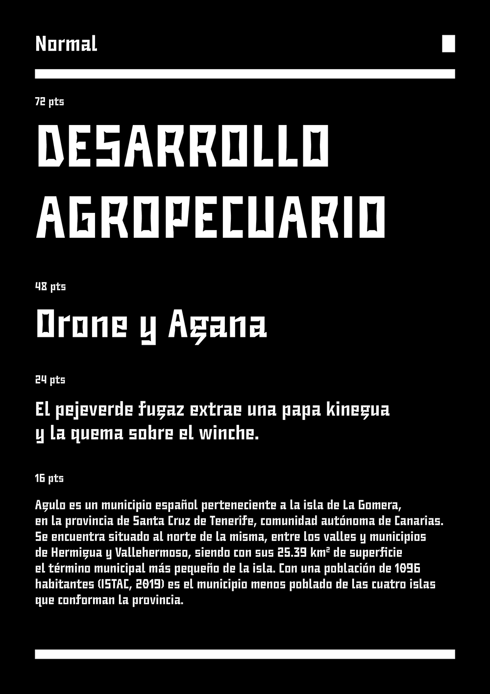 图片[4]-【Pescante】一款粗壮的几何无曲线英文字体-95n95.com免费商用字体