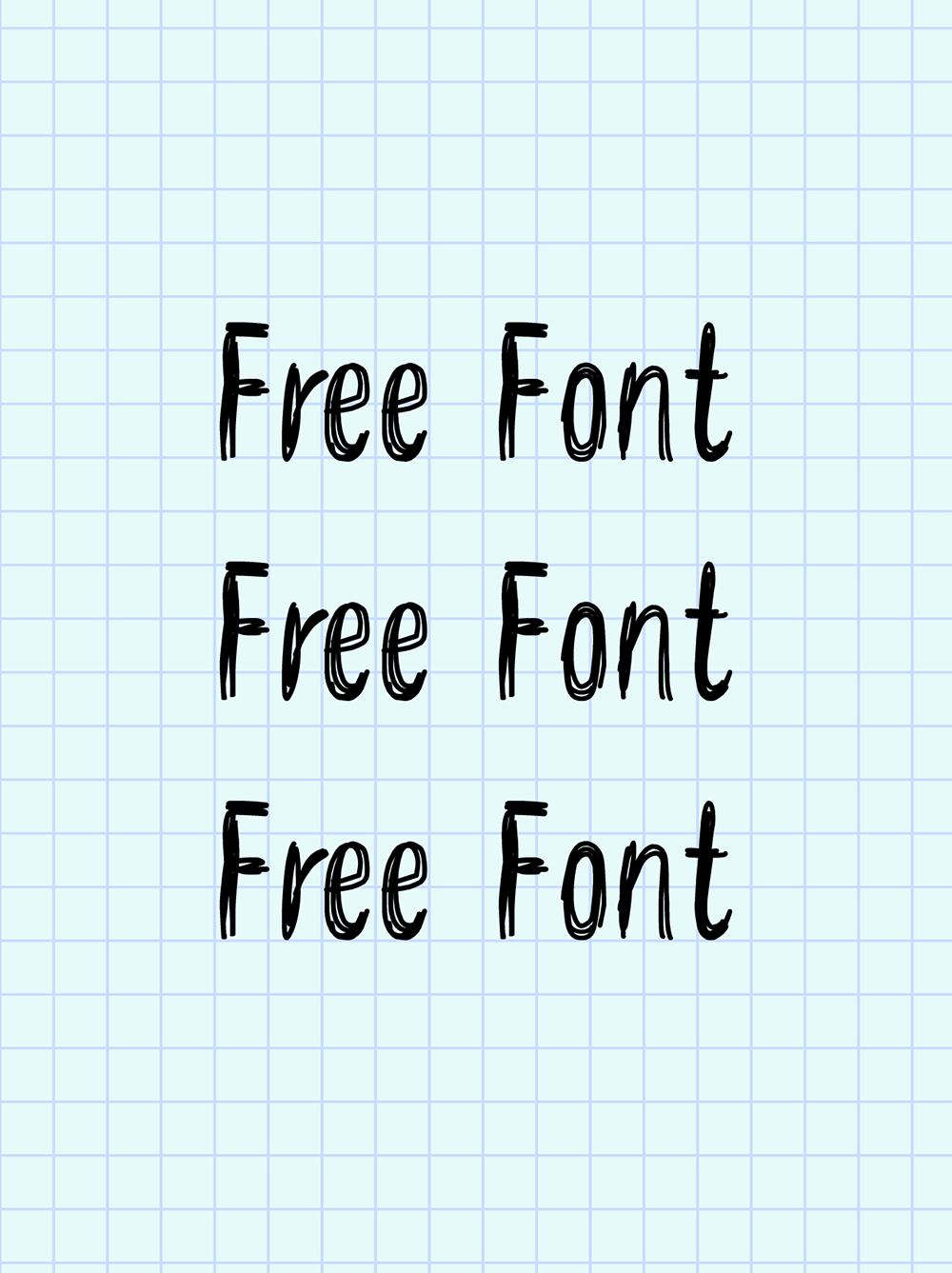 图片[3]-【ZQK Scribbled】自由、散漫、慵懒的潦草风格英文手写字体-95n95.com免费商用字体