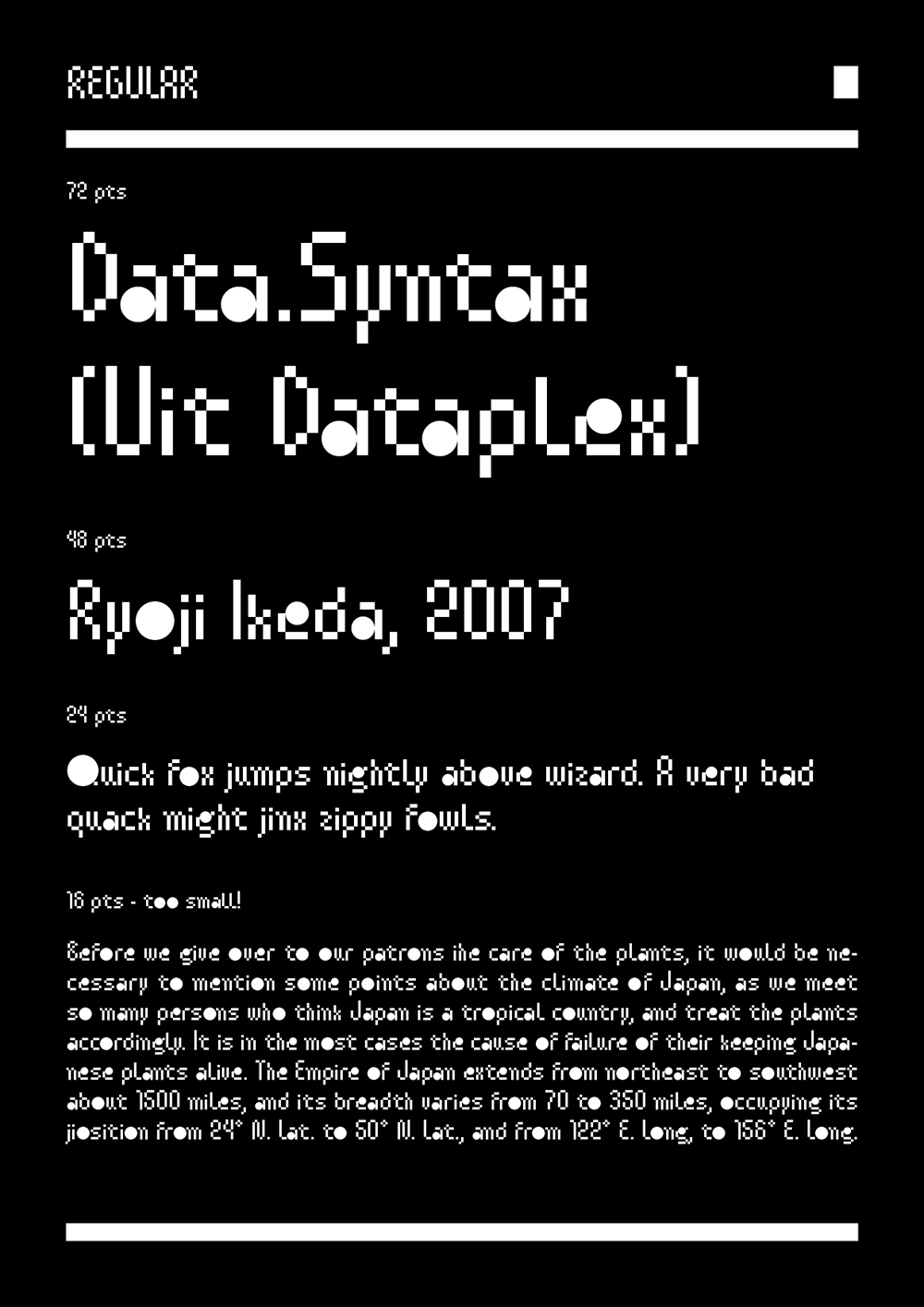 图片[2]-【Kobata】适用于艺术项目、故障错误的简约几何字体-95n95.com免费商用字体