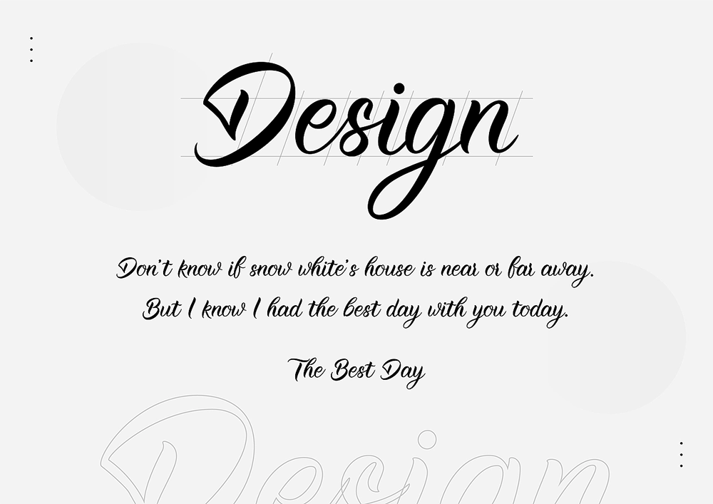 图片[10]-【Teona Lettering】一款非常优雅、漂亮的免费商用英文字体 -95n95.com免费商用字体