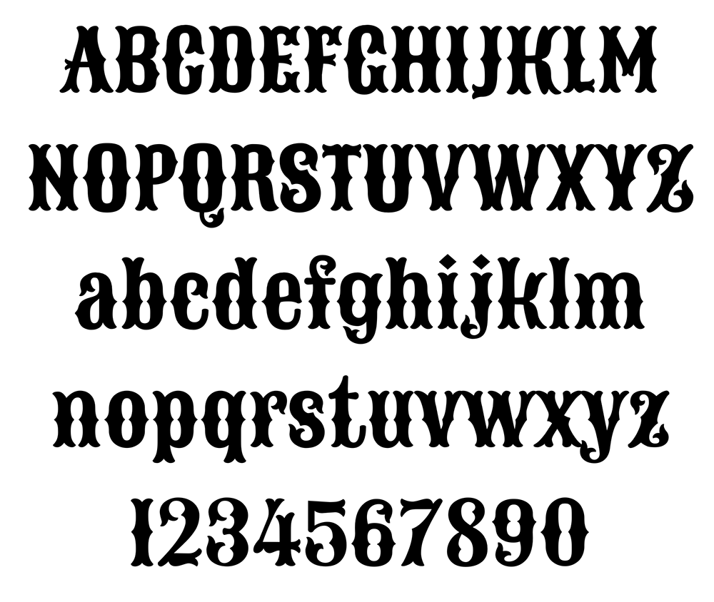 图片[3]-【Sancreek】源自19 世纪木质海报字体的标题展示型字体-95n95.com免费商用字体