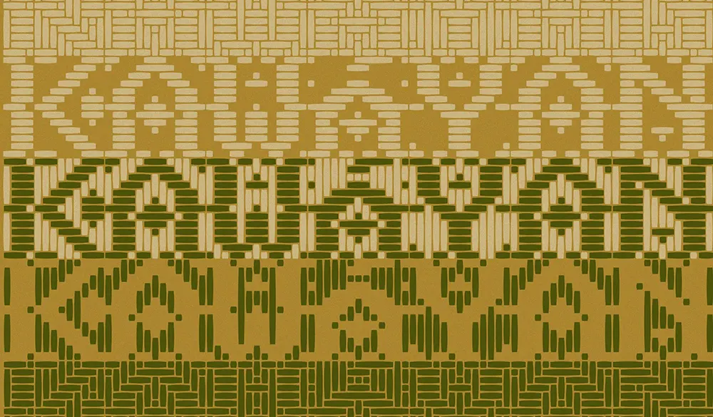 图片[5]-【Amakan】源来菲律宾传统尼帕草屋竹席的编织纹理字体-95n95.com免费商用字体