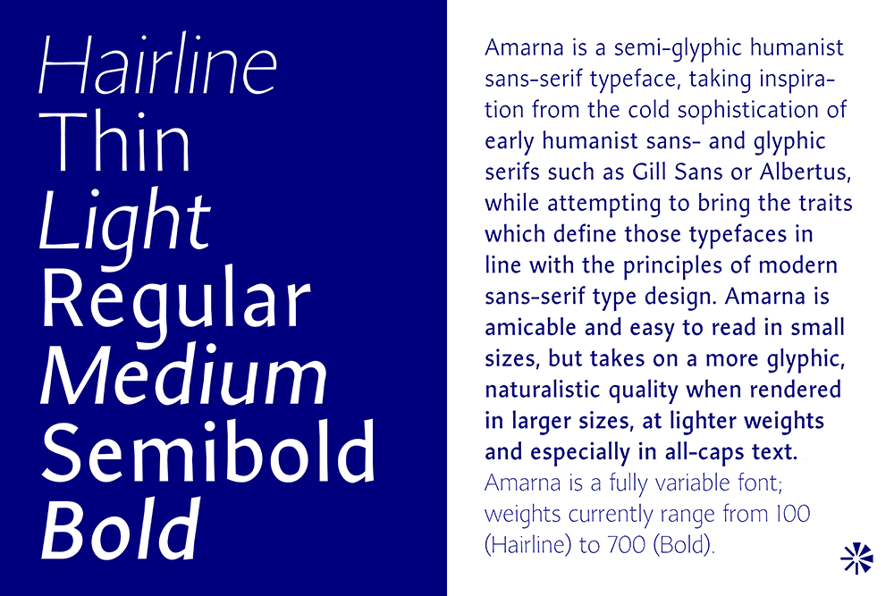 图片[3]-【Amarna】一款半图形化人文主义无衬线字体-95n95.com免费商用字体