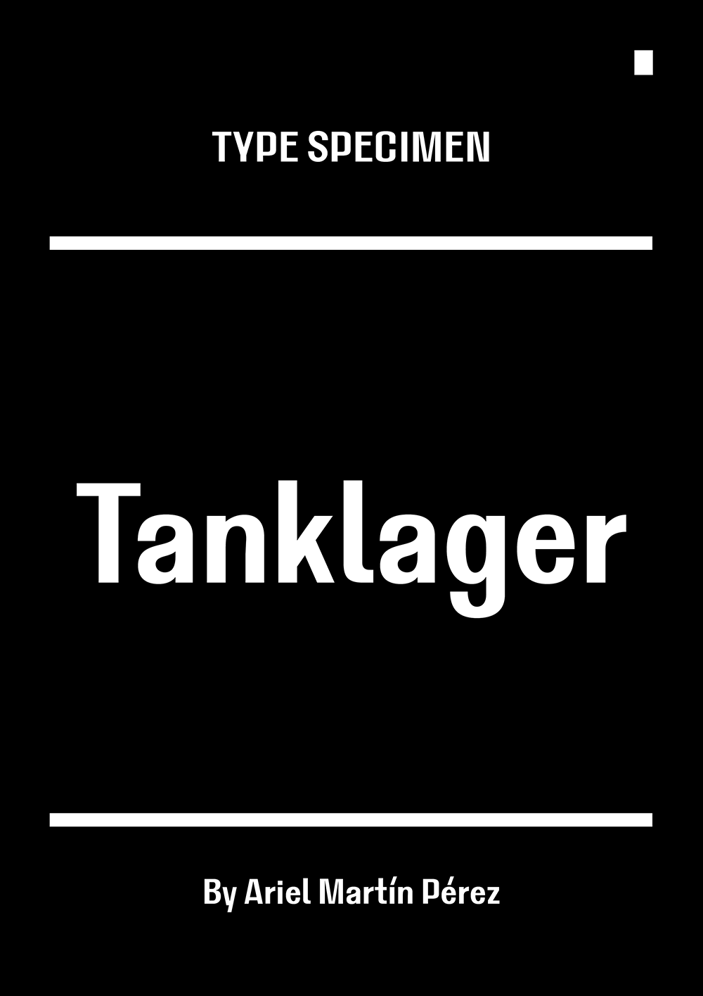 图片[2]-【Tanklager】灵感源自油罐外壁手绘标识的无衬线字体-95n95.com免费商用字体