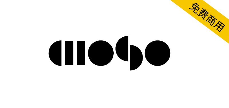 【Choso】一款充满神秘感的几何图形字体-95n95.com免费商用字体