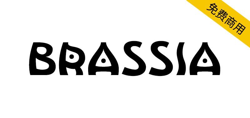 【Brassia】兼具古朴与未来感的太阳朋克风格字体-95n95.com免费商用字体