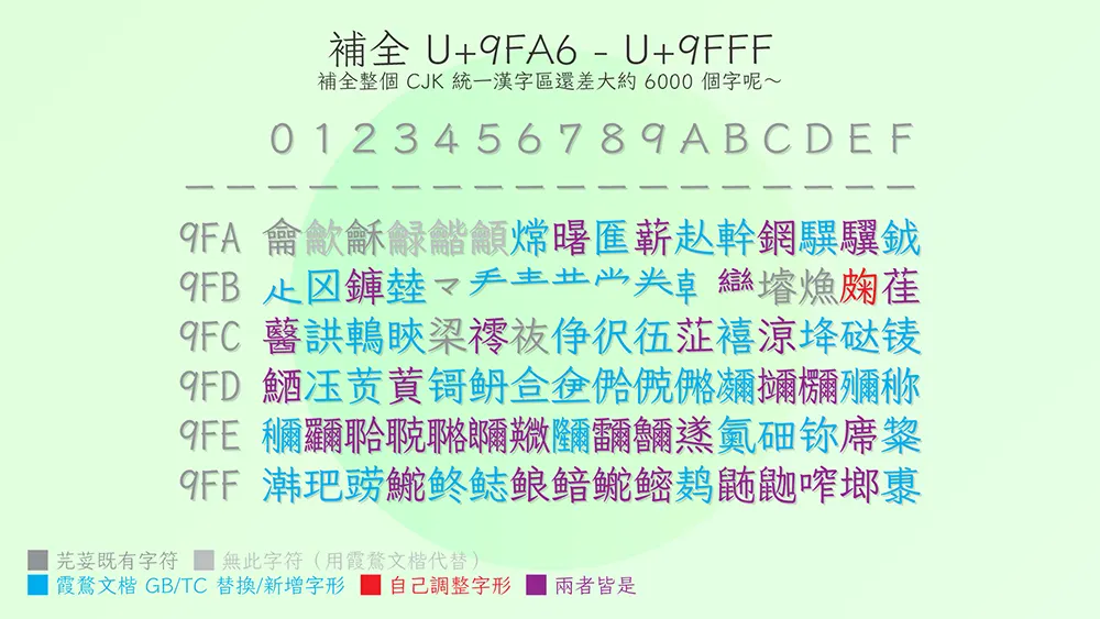 图片[4]-【芫茜雅楷】基于 Klee One 制作的香港繁体字型-95n95.com免费商用字体