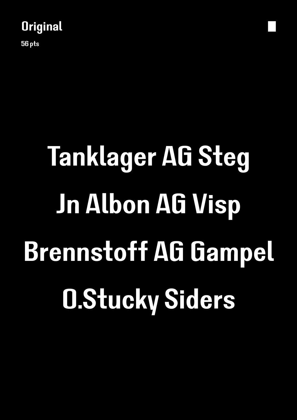 图片[3]-【Tanklager】灵感源自油罐外壁手绘标识的无衬线字体-95n95.com免费商用字体