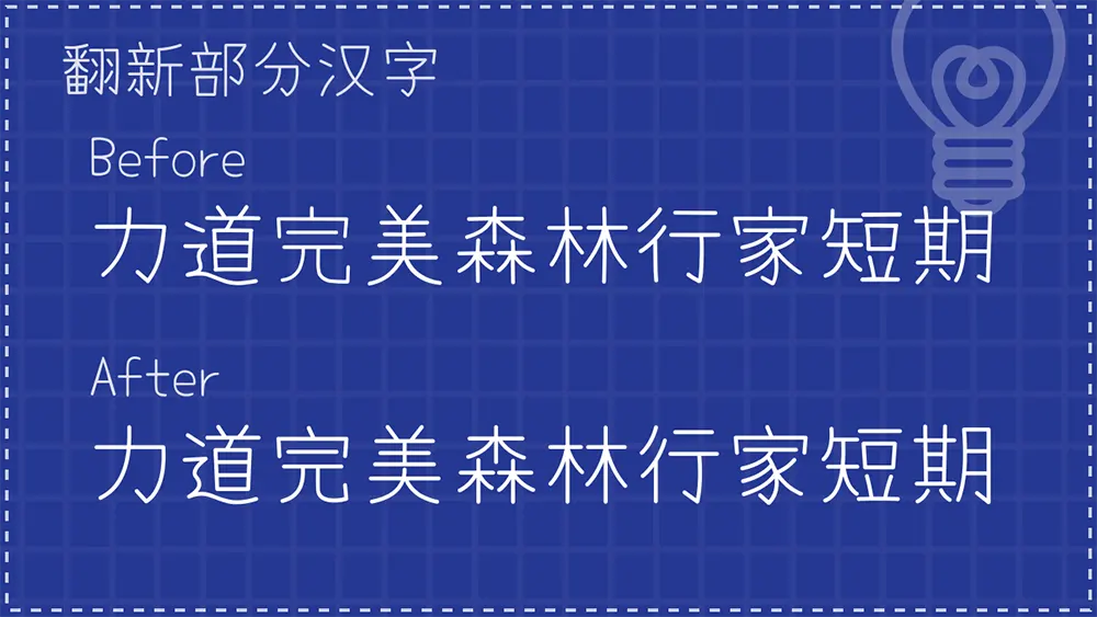 图片[4]-【有梦体】一款由 Yomogi 字体二次开发的中文字体-95n95.com免费商用字体