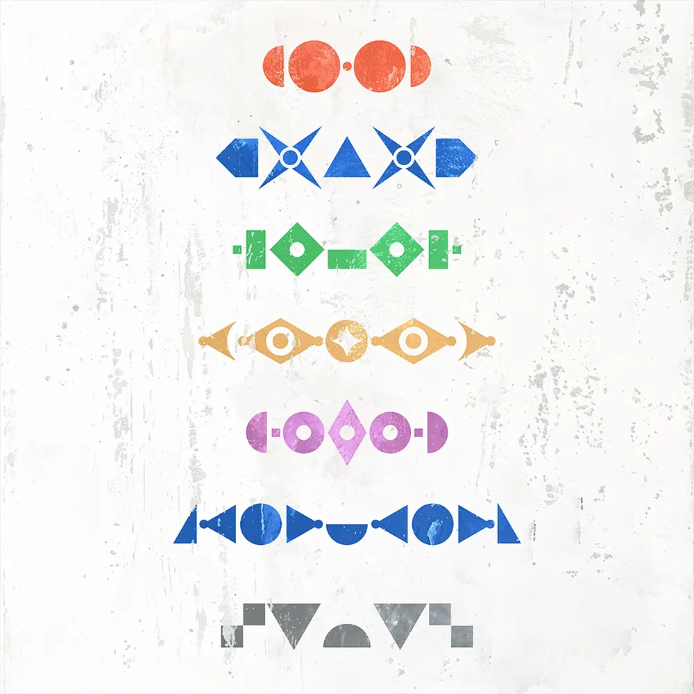 图片[7]-【Choso】一款充满神秘感的几何图形字体-95n95.com免费商用字体