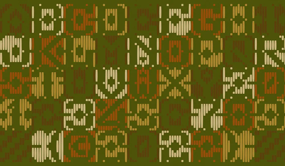 图片[6]-【Amakan】源来菲律宾传统尼帕草屋竹席的编织纹理字体-95n95.com免费商用字体