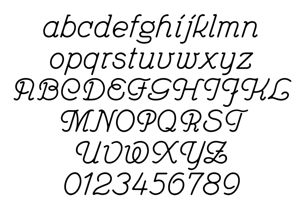 图片[3]-【Feroniapi】源自新艺术风格流畅曲线的英文字体-95n95.com免费商用字体