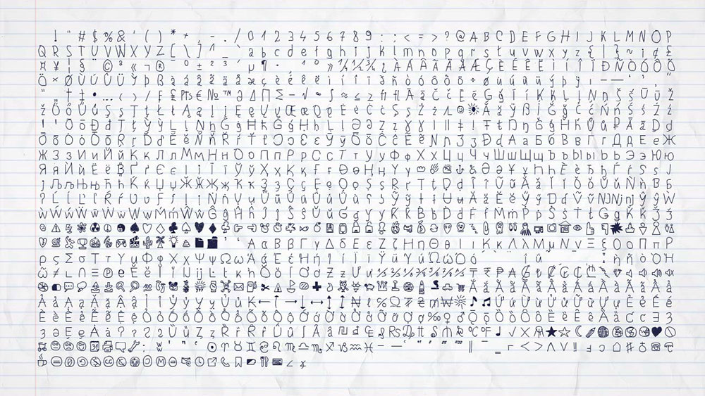 图片[3]-【First Time Writing】手写风格英文字体，小学生手写风格-95n95.com免费商用字体