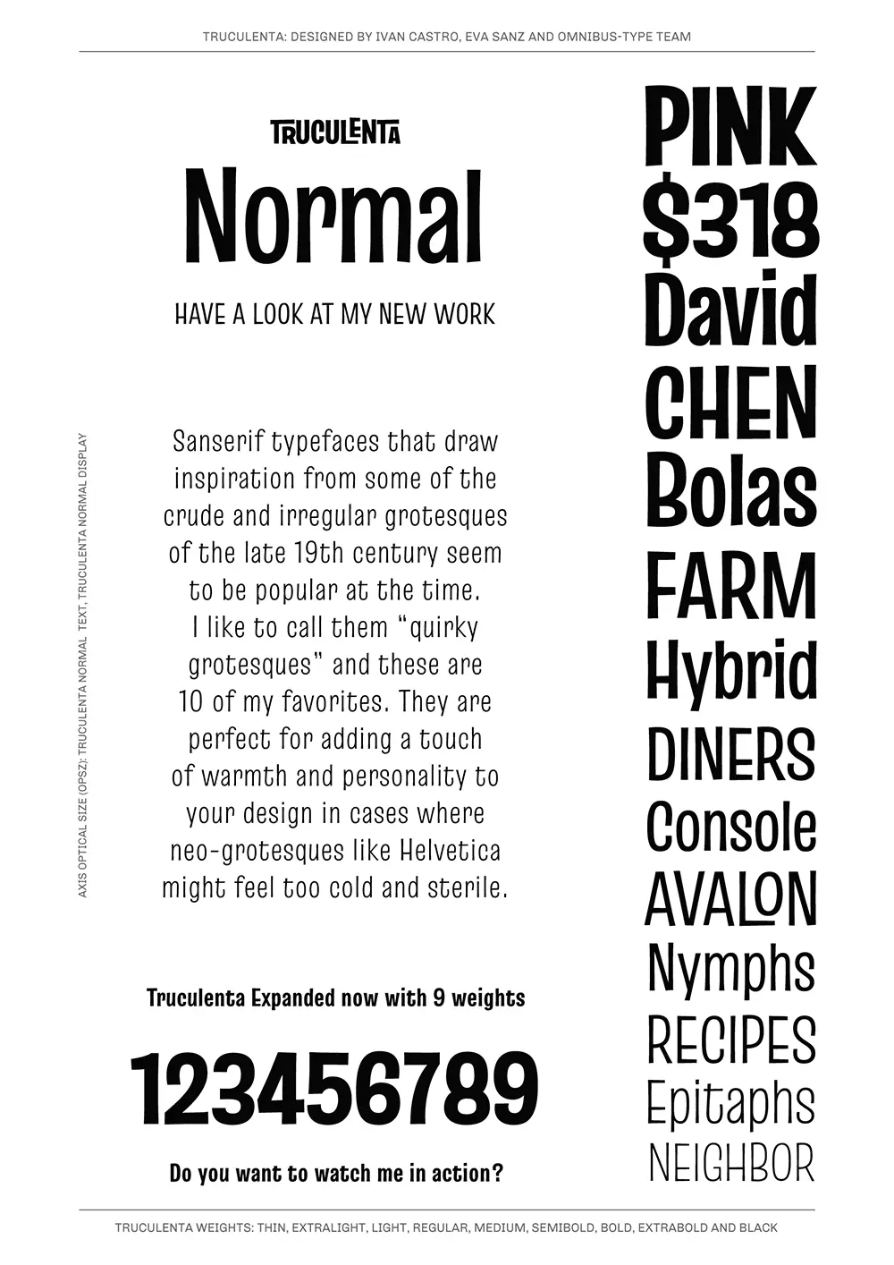 图片[2]-【Truculenta】灵感源自20世纪中叶的不规则的无衬线字体-95n95.com免费商用字体