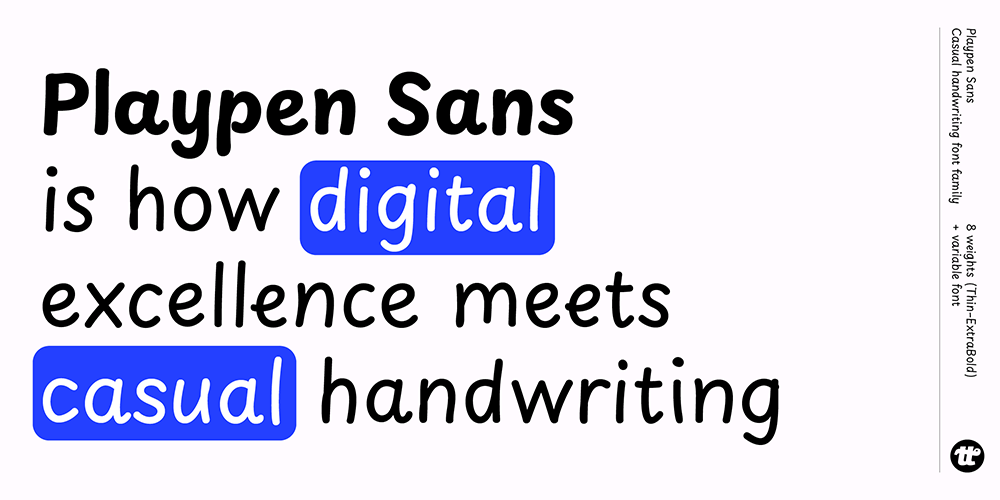 图片[6]-【Playpen Sans】充满童趣的真实手写质感的手写体字体-95n95.com免费商用字体