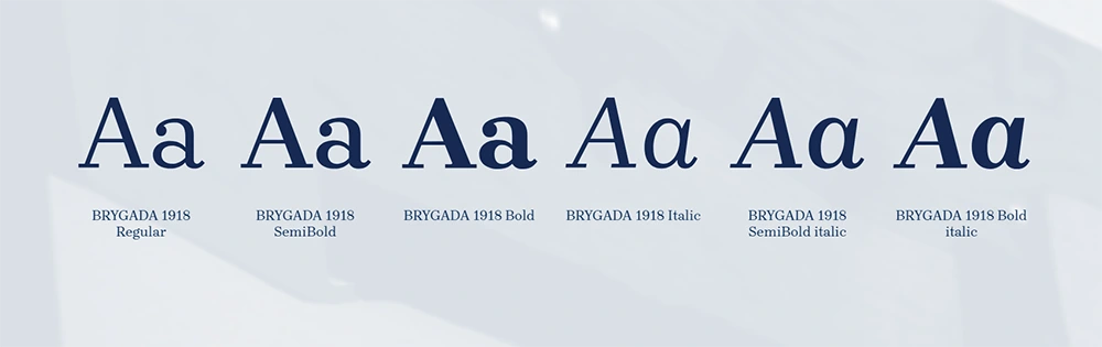 图片[3]-【Brygada 1918】为庆祝波兰共和国成立100周年的复兴字体 -95n95.com免费商用字体