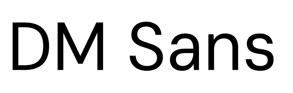 图片[2]-【DM Sans】一款为小字号设计的低对比度几何风格无衬线字体-95n95.com免费商用字体