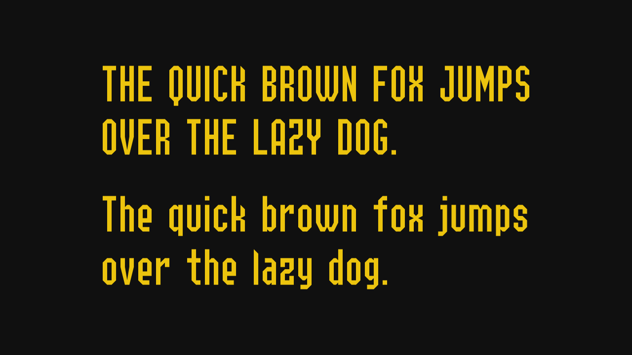 图片[4]-【Yulong】SIL OFL协议免费英文字体， 2字重和1166个字形-95n95.com免费商用字体