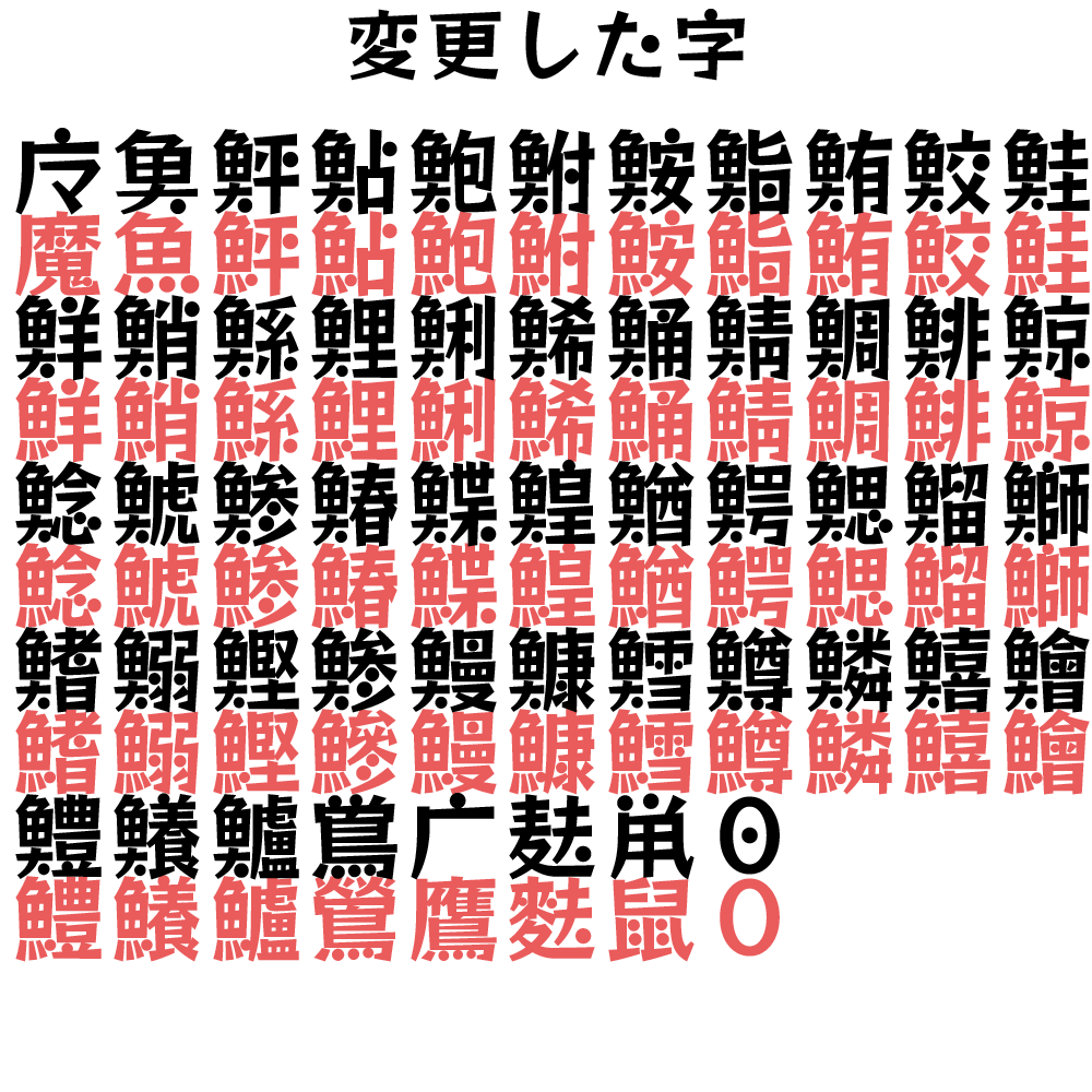 图片[7]-【略字超少ろっく】基于RocknRoll One将一部分汉字缩略-95n95.com免费商用字体