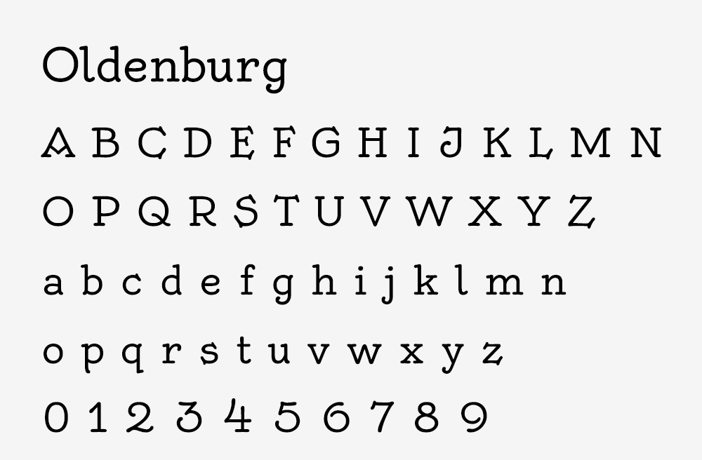 图片[2]-【Oldenburg】源自德国海报字体的衬线风格手写体字体-95n95.com免费商用字体