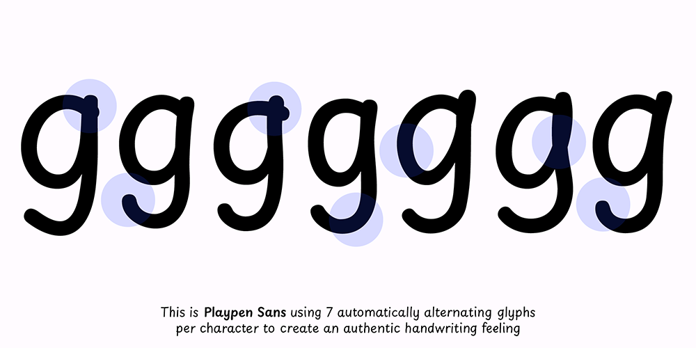 图片[7]-【Playpen Sans】充满童趣的真实手写质感的手写体字体-95n95.com免费商用字体