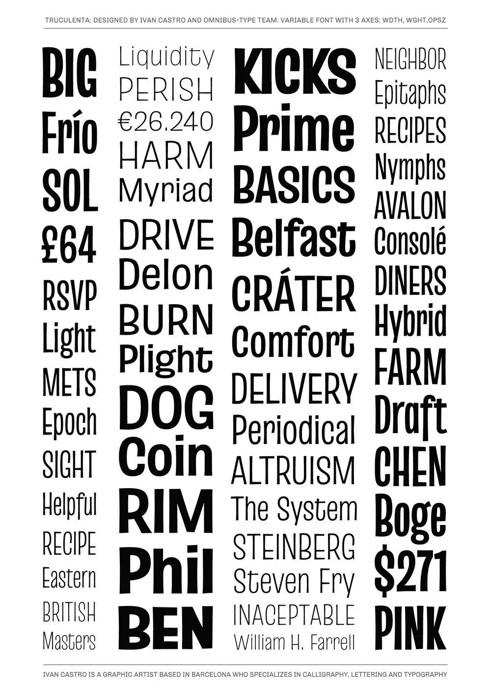 图片[5]-【Truculenta】灵感源自20世纪中叶的不规则的无衬线字体-95n95.com免费商用字体