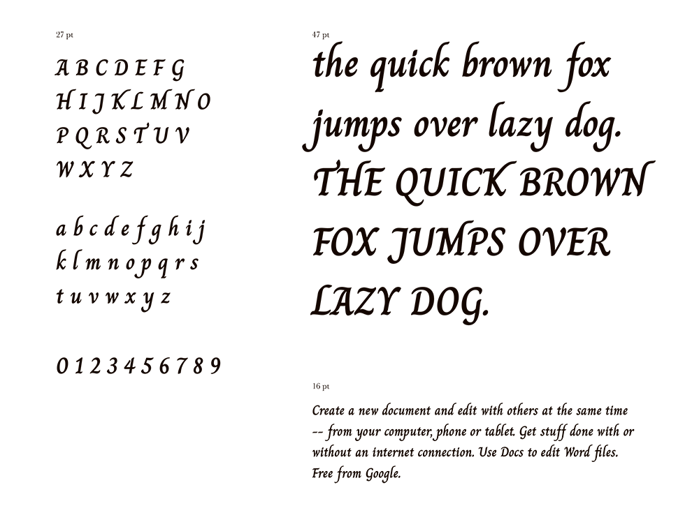 图片[3]-【Charm】适用于古典风格或宗教主题的手写体字体-95n95.com免费商用字体